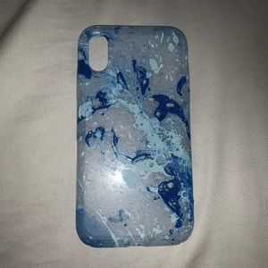 iPhone XR hydro dipped otter box case